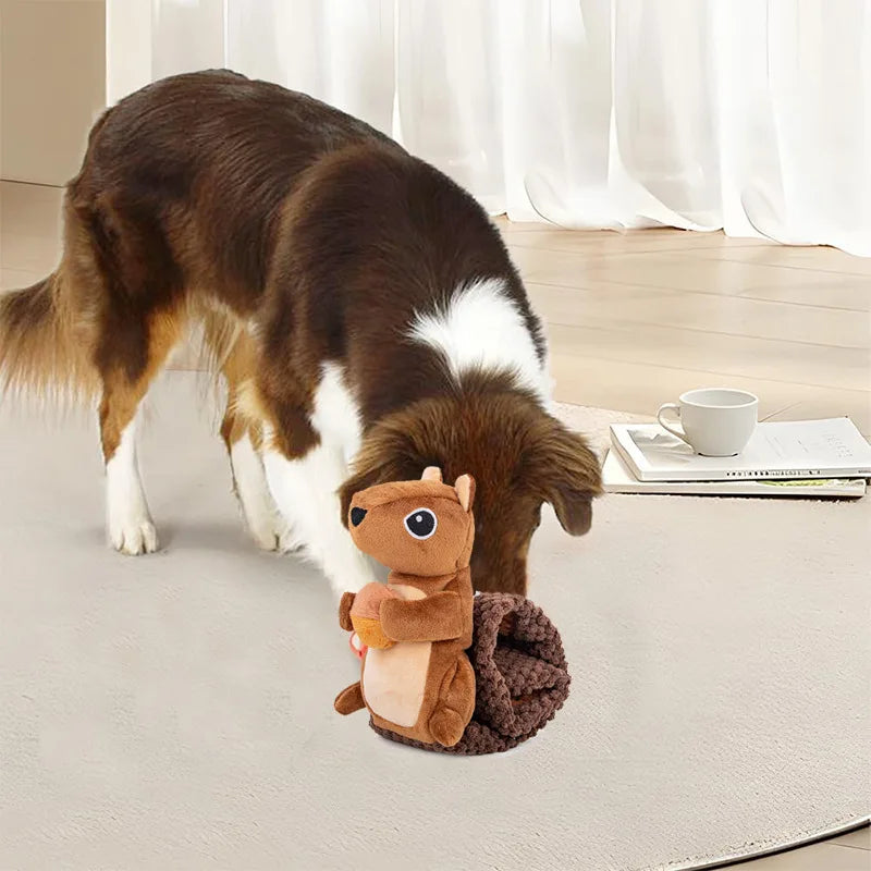 Squirrel Snuffle Toy Treat Dispenser