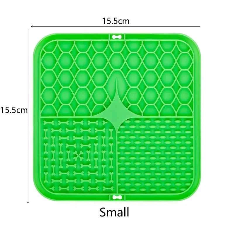 Frozen lick mat treat for dogs
