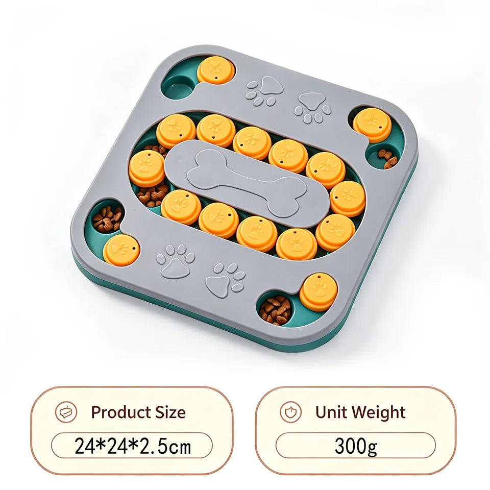 Distributeur de friandises interactif - stimulation mentale