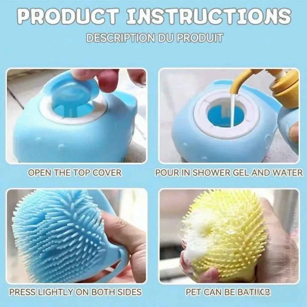 Pet bath brush by Zootly – photo 4
