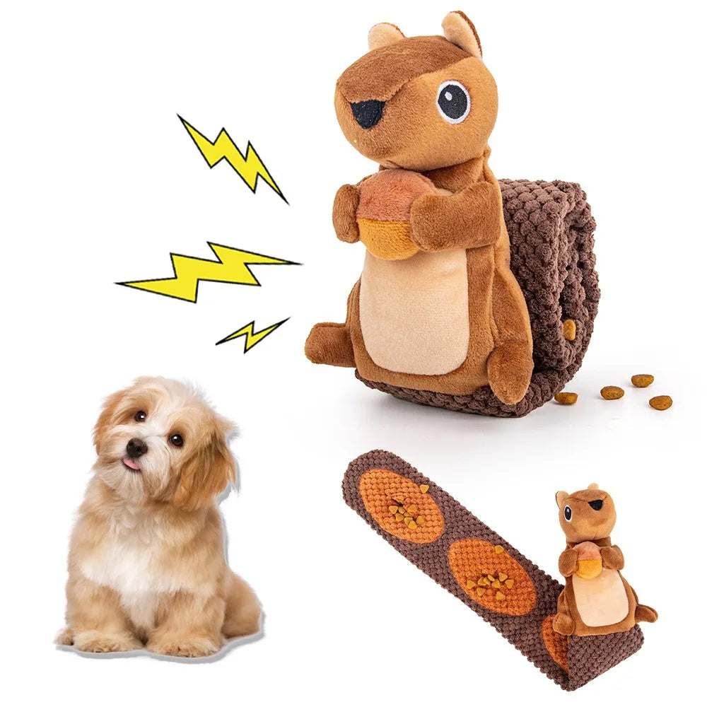 Squirrel Snuffle Toy Treat Dispenser