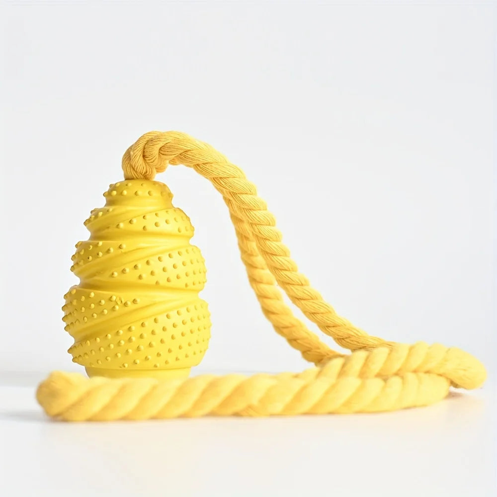 Jouet à mâcher grenade avec distributeur de friandises
