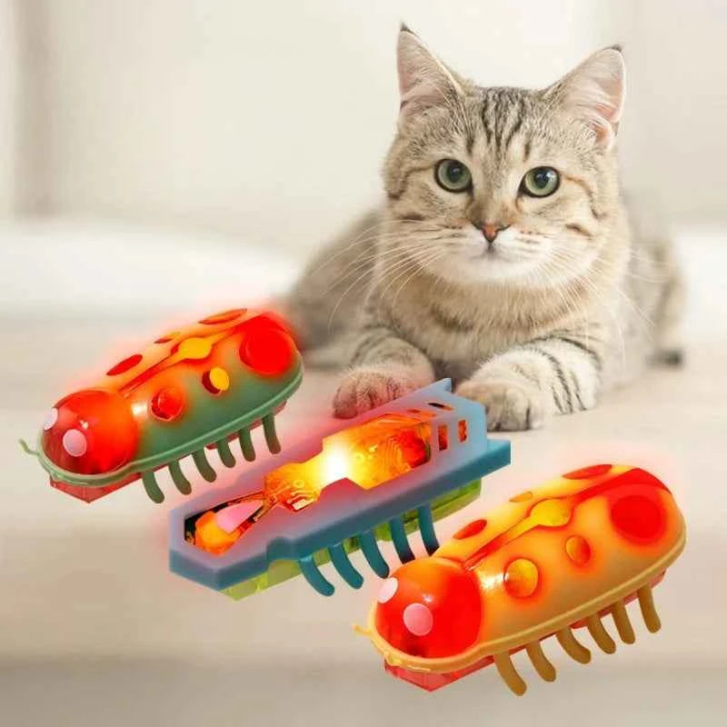 Electric Walking Bug Cat Toy