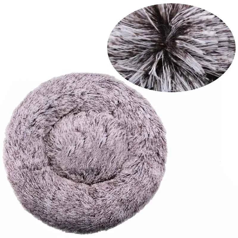 Round plush pet bed by Zootly – photo 14