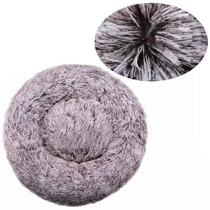 Round plush pet bed by Zootly – photo 14
