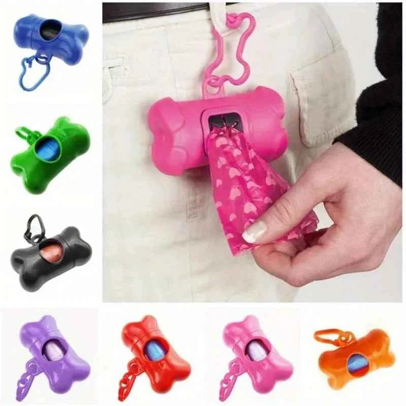 Bone-Shaped Dog Poop Bag Dispenser