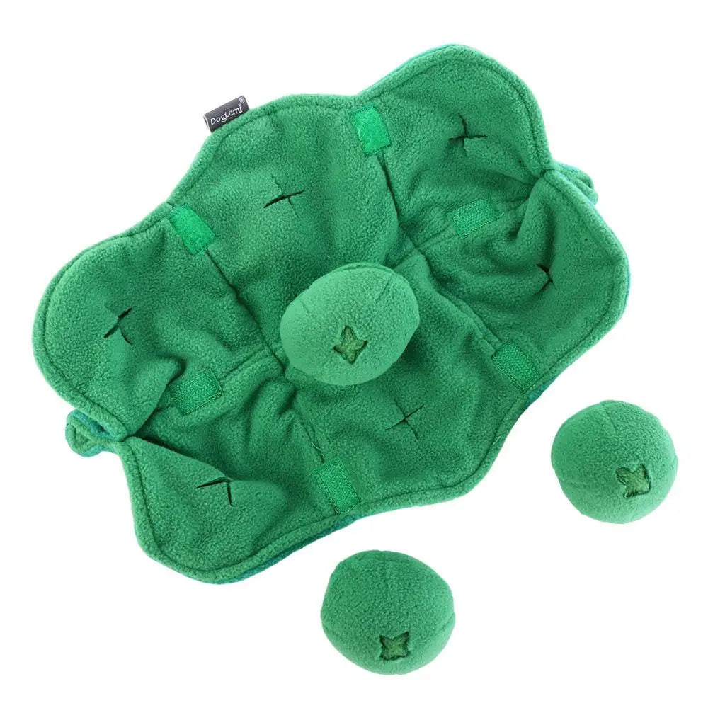 Plush Snuffle Treat Dispenser - Stress Relief Toy