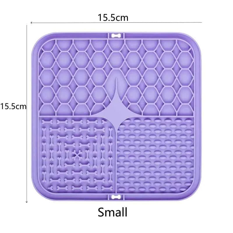 Silicone lick mat colour options
