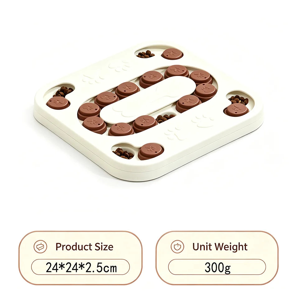 Distributeur de friandises interactif - stimulation mentale