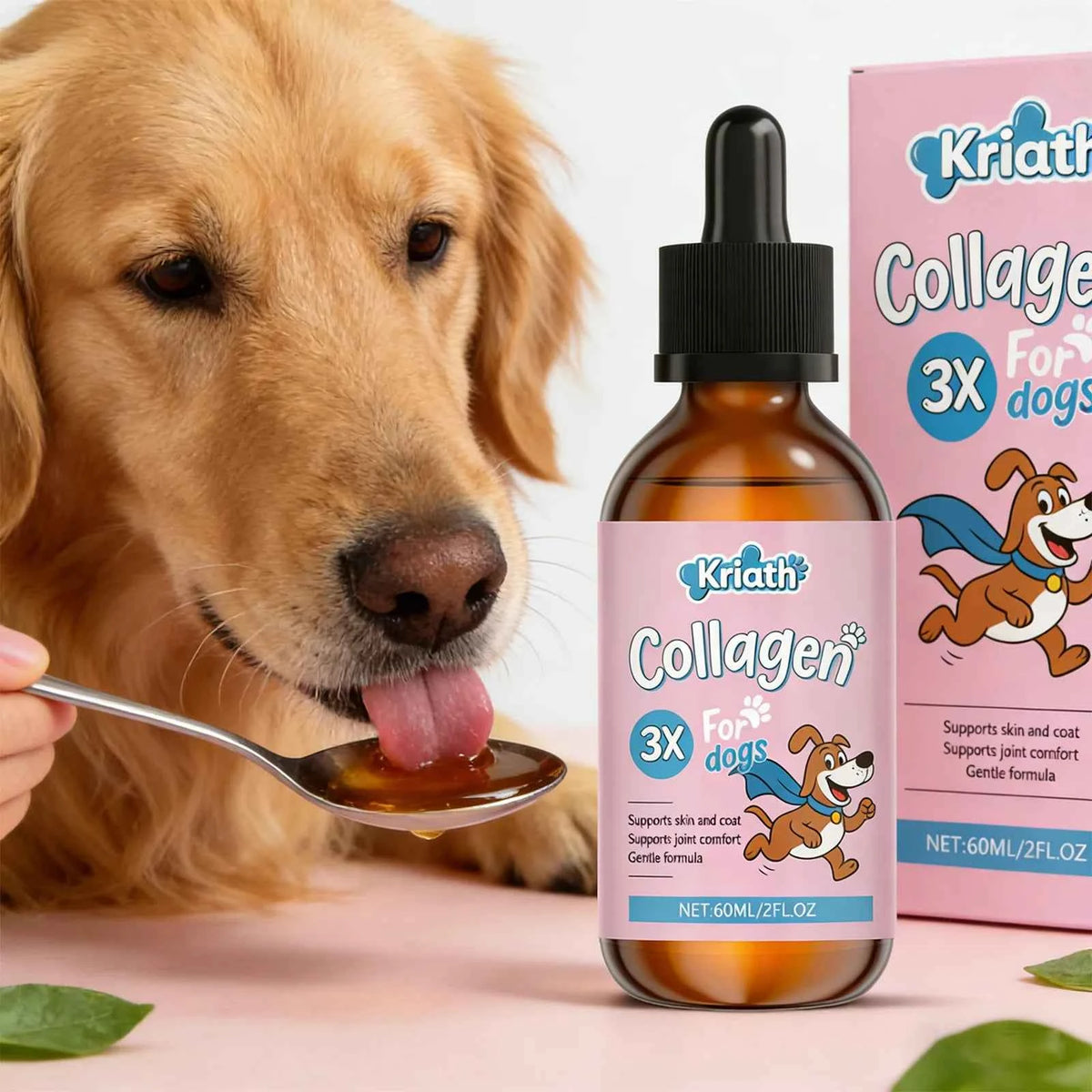 Dog Joint Supplement – Collagen Drops for Mobility