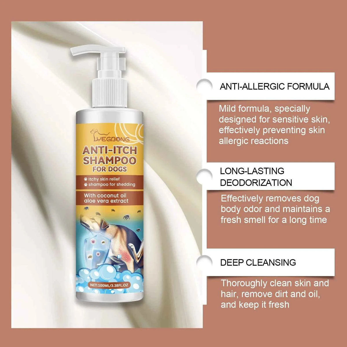 Sensitive skin dog shampoo by Zootly – photo 2