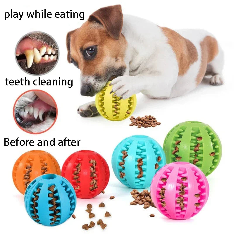 Natural Rubber Treat Ball - Dental Cleaning