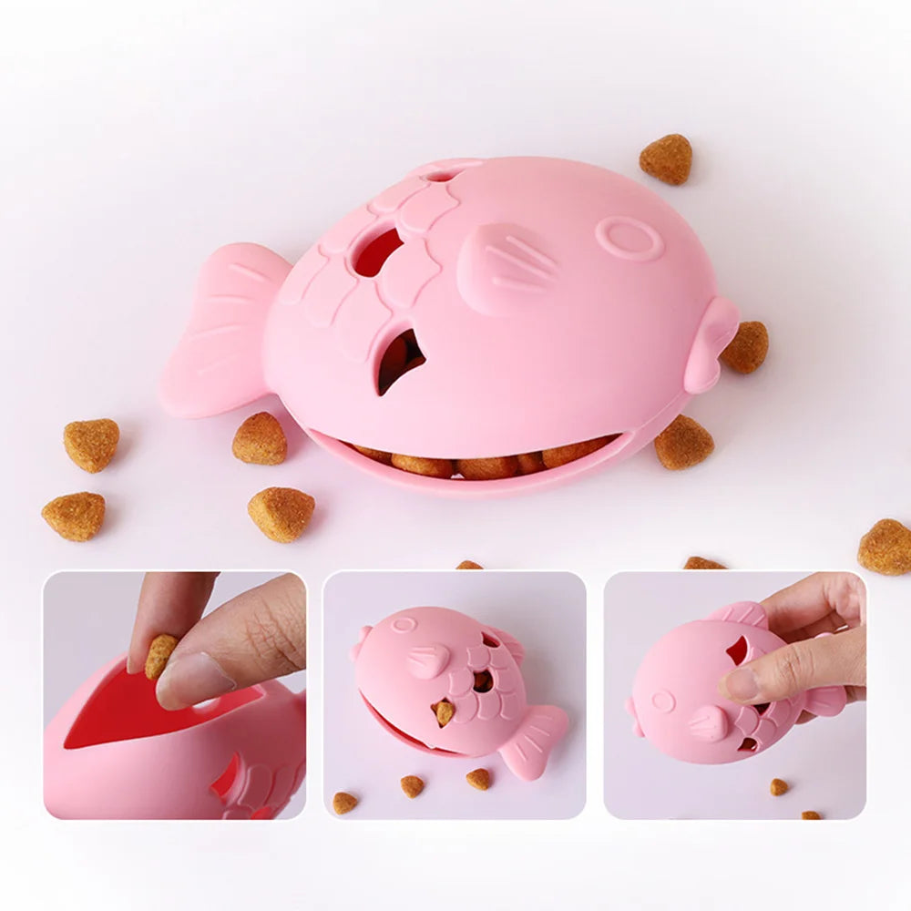 Jouet distributeur à léchage pour chien et chat