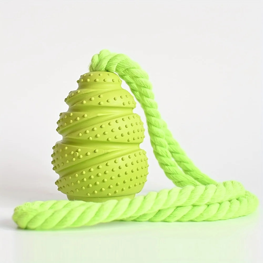 Jouet à mâcher grenade avec distributeur de friandises