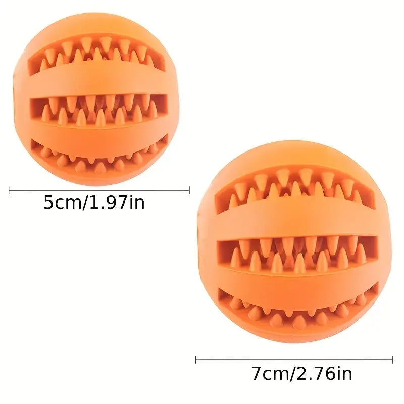 Natural Rubber Treat Ball - Dental Cleaning