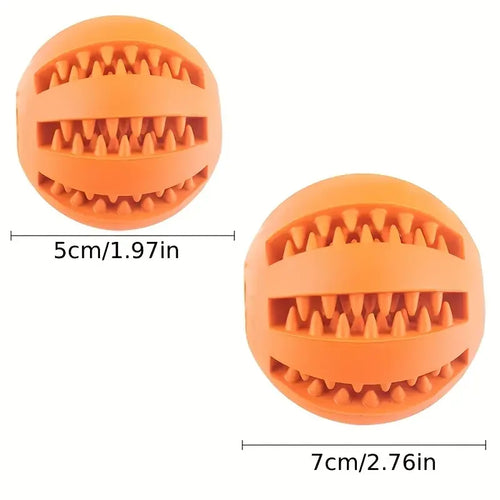 Natural Rubber Treat Ball - Dental Cleaning
