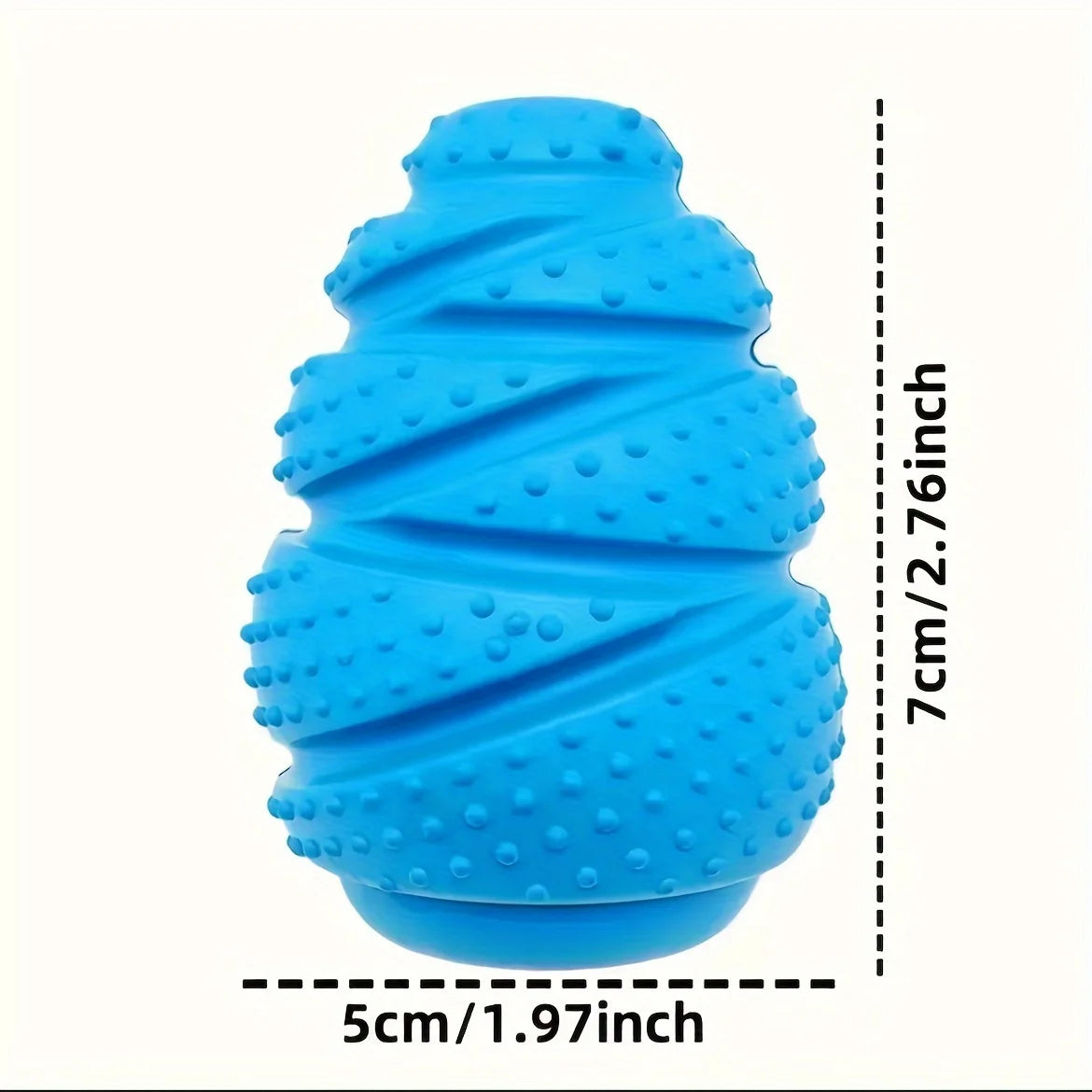 Jouet à mâcher grenade avec distributeur de friandises