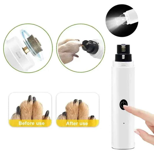 Cat Nail Grinder – Quiet, Low-Vibration, USB Rechargeable