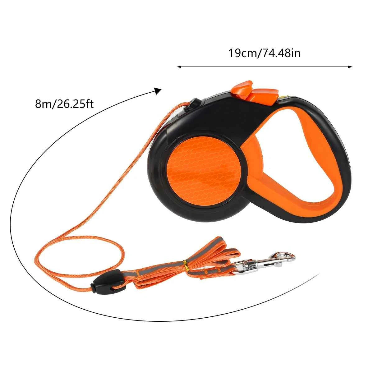 Heavy duty retractable dog leash by Zootly – photo 4