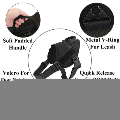 Tactical dog harness by Zootly – photo 3