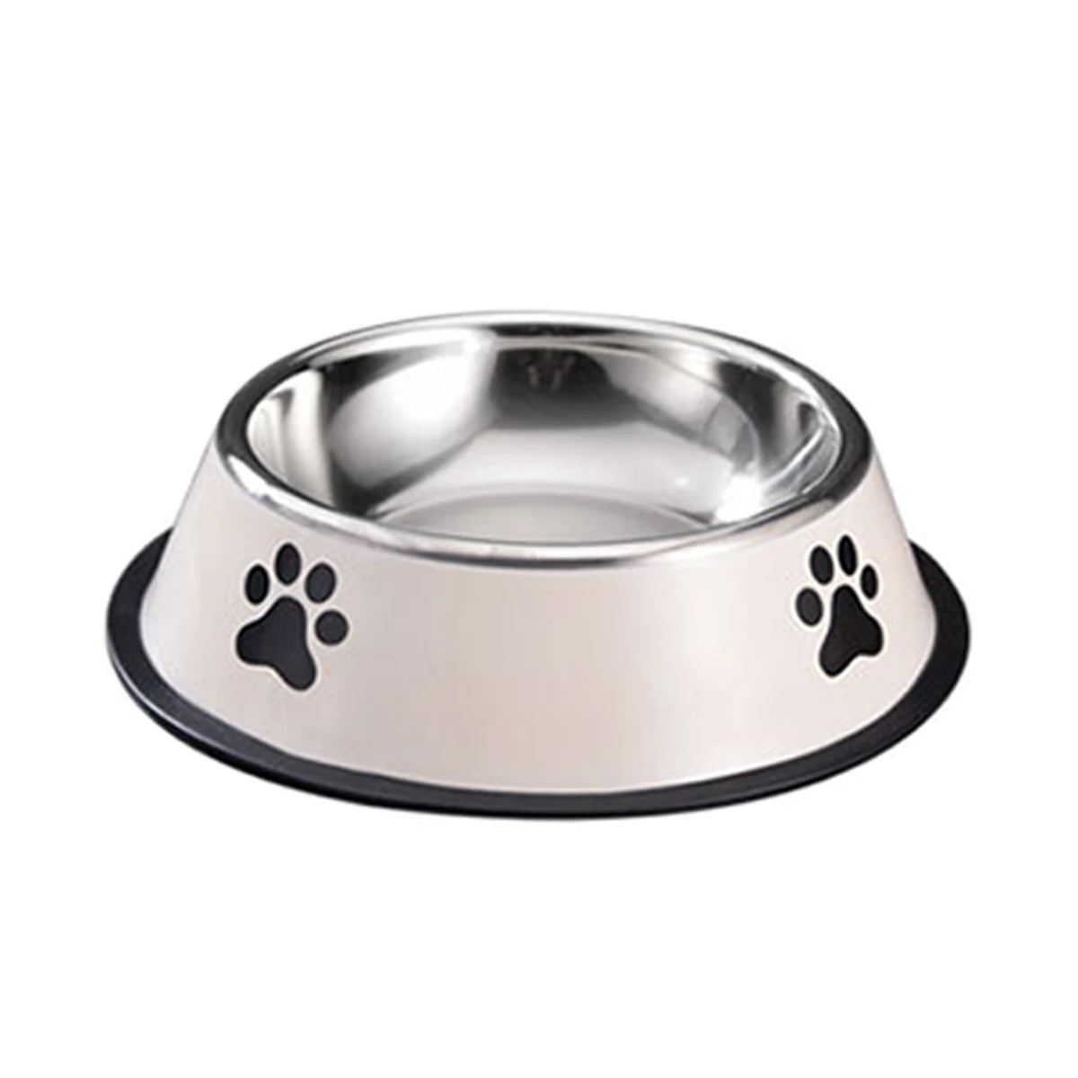 Gamelle en acier inoxydable antidérapante pour chien et chat