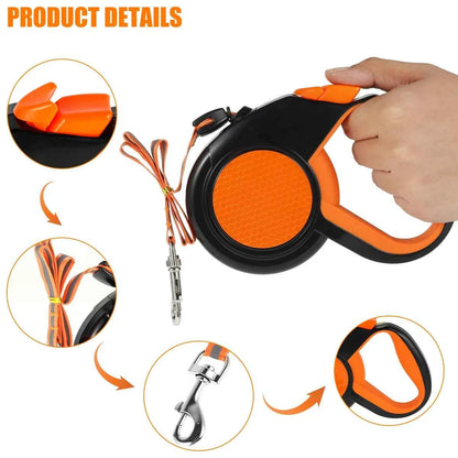 Heavy duty retractable dog leash by Zootly – photo 3