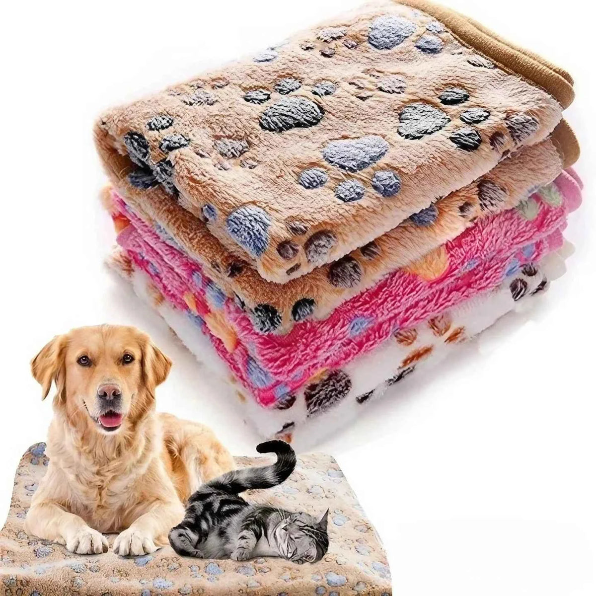 Coral Fleece Pet Blanket