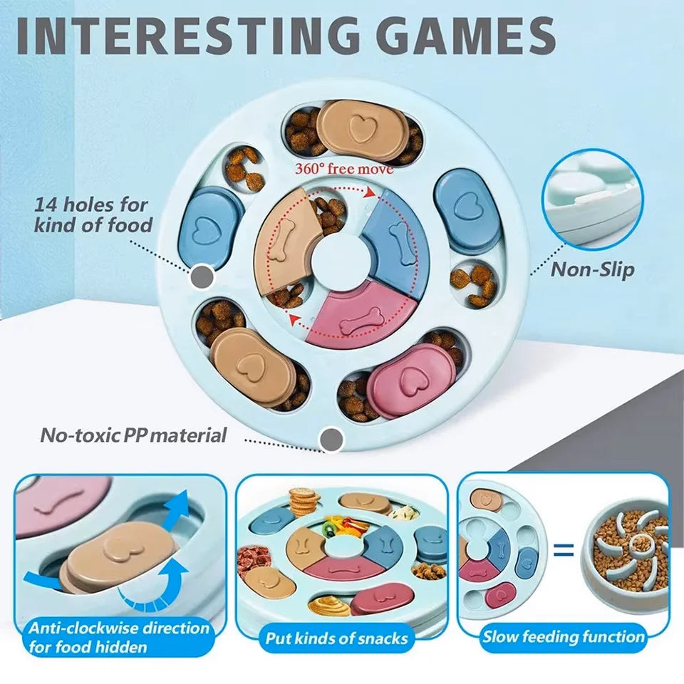 Distributeur de friandises interactif - stimulation mentale