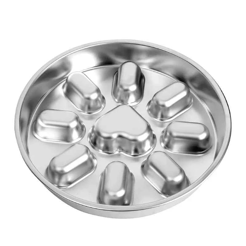 Slow feeder bowl size options
