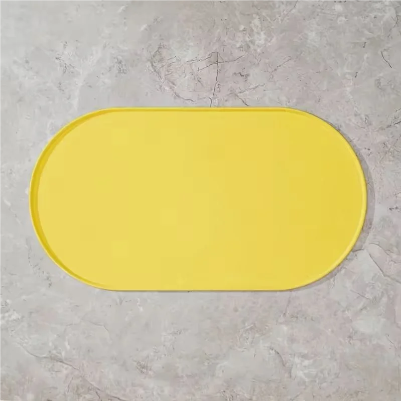 Tapis de repas antidérapant imperméable pour chien et chat