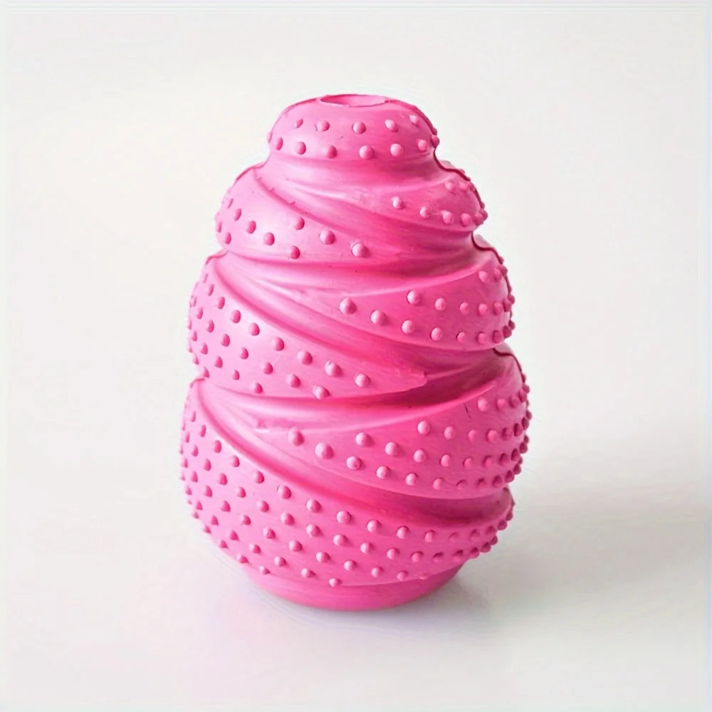 Jouet à mâcher grenade avec distributeur de friandises