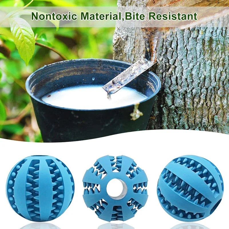 Natural Rubber Treat Ball - Dental Cleaning