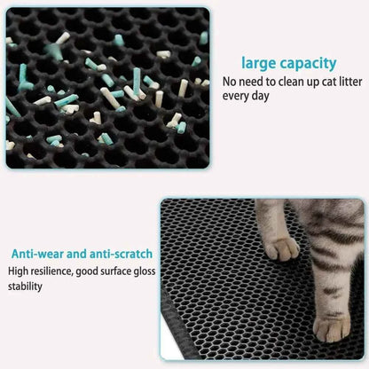 Cat litter mat waterproof bottom layer