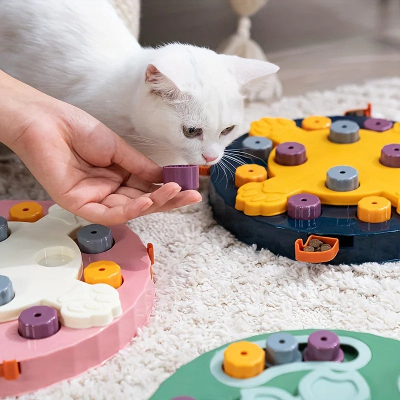 Bol jeu-repas stimulant pour chien et chat