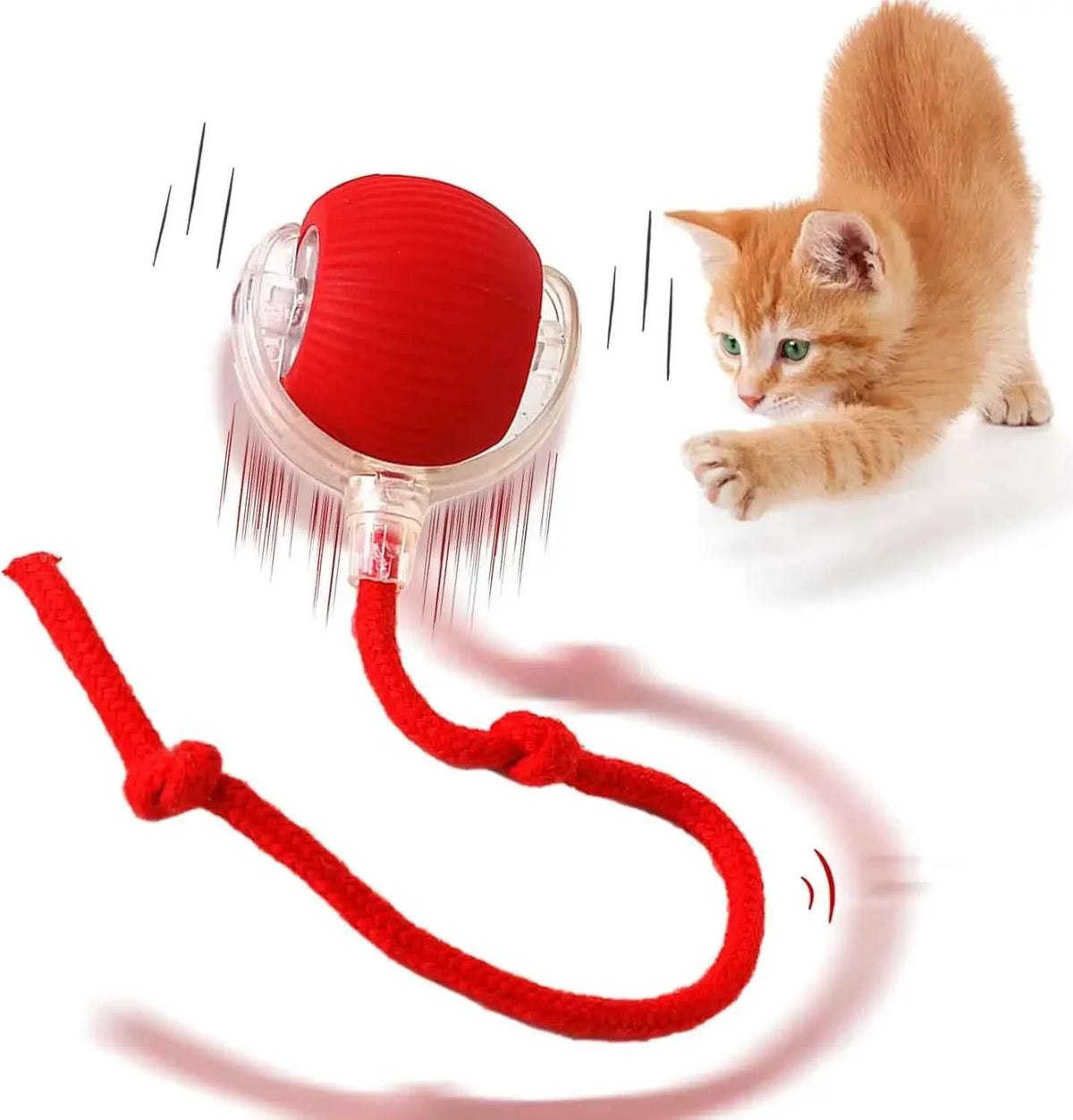 Automatic Rolling Ball Cat Toy