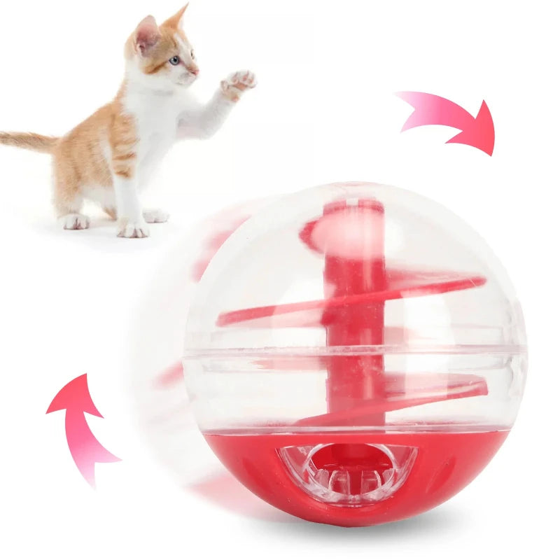 Balle à friandises pour chat - jouet résistant