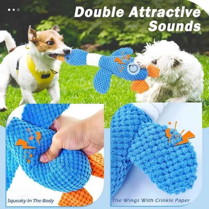 Squeaky plush dog toy by Zootly – photo 5