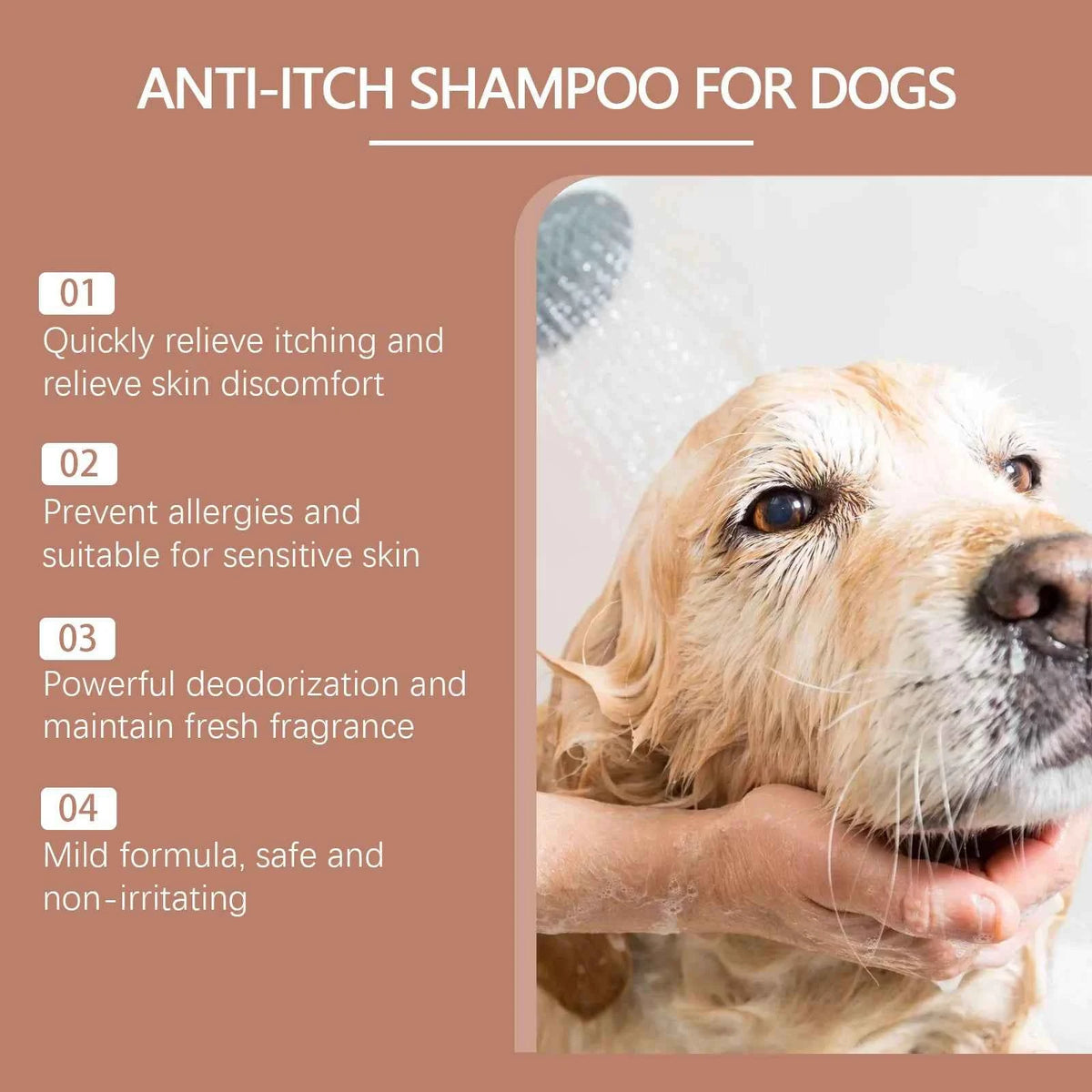 Sensitive skin dog shampoo by Zootly – photo 3