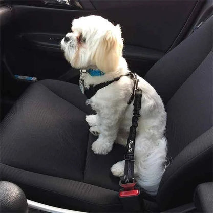 Dog Car Seat Belt – Elastic & Adjustable